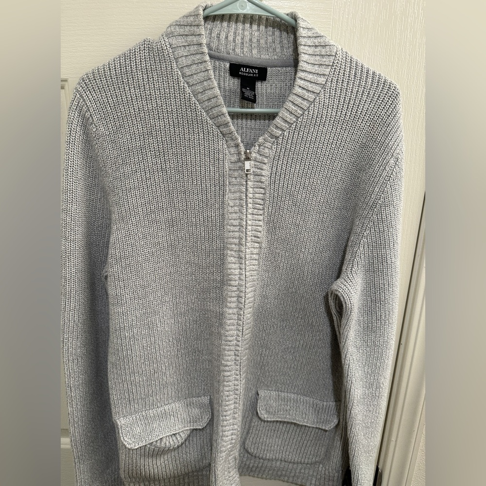 Alfani Men’s Zip Up Sweater